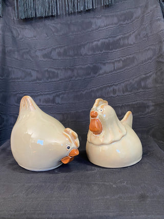 Pair of Country Fair Chickens  RSV 2 pieces|54444