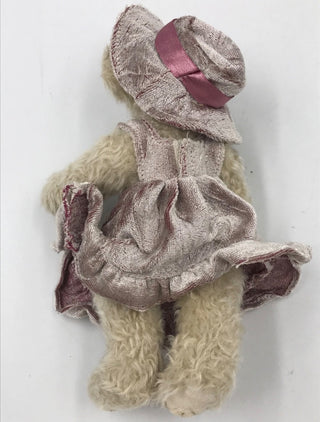 TY Vintage Bonnt Bear Stuffed Toy ,9"-RSV|116692