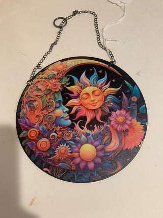 Celestial Sun/Moon hanging decor|150126
