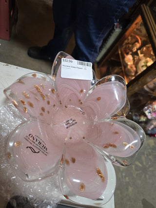 Murano Glass Flower - LL - RCD
