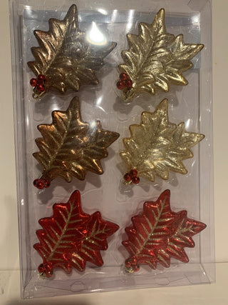 Martha Stewart leaf ornaments MTS|131648