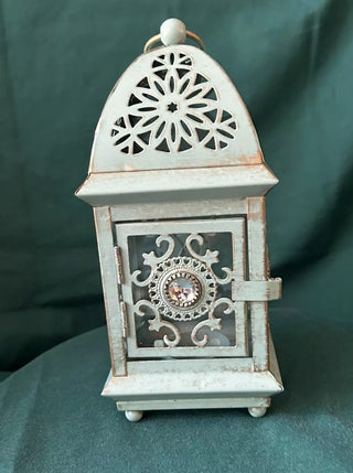 Lantern Tealight candle holder Jeweled #62 VV MTS|85230