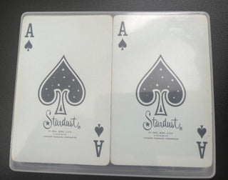 VINTAGE STARDUST PLAYING CARDS IN ORIGINAL BOX (KAT) RCD|52958