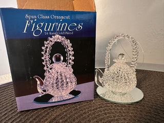 Ornament Spun Glass Teapot MTS|87023