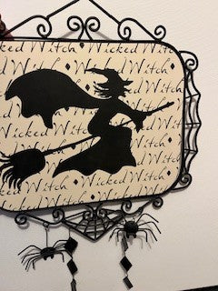 #2700 Metal Witch Sign