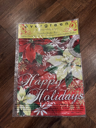 Happy Holidays/Christmas Hanging Garden Flag RCD|130479