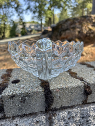 12F Fostoria Cube Design Large Trophy Bowl MTS|80936