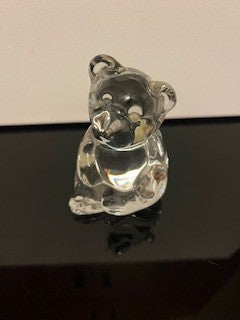 #2833 Glass Teddy Bear RSV