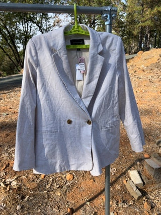 NWT Banana Republic Linen Blazer P12