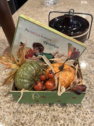 Halloween box w/decor RCD
