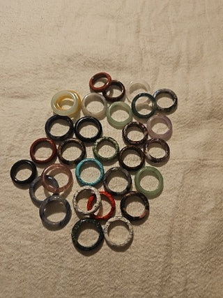 Natural Stone Rings