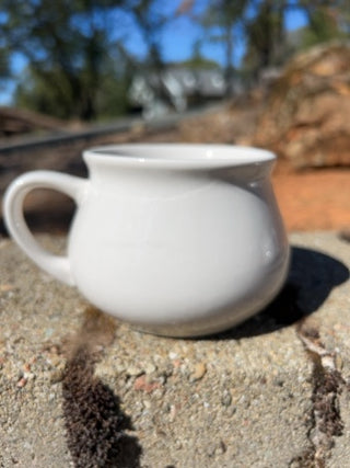 vintage Dat'l Do-It, Inc. ceramic vegetable soup recipe mug