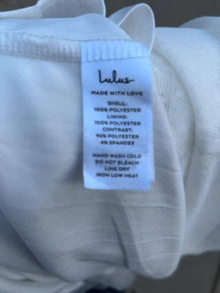 Lulus White Dress Size XL