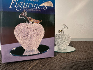 Ornament Spun Glass Apple MTS|87015