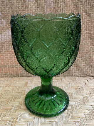 Green Glass Goblet MTS