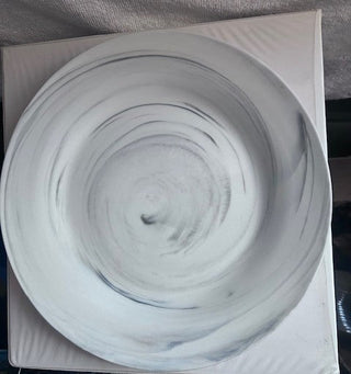 LENOX MARBLE WAVE DINNER PLATE