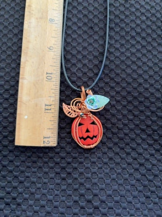 LE - Copper Wire wrapped pumpkin (RCD)  NIS