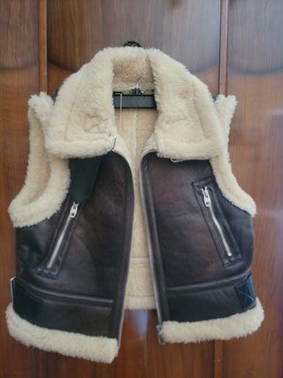Zara Faux Leather Vest RCD|81959