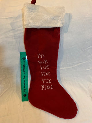 I’ve been naughty/nice stocking 30” MTS|132236