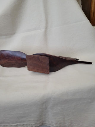 Vintage 14" Long Ironwood Carved Roadrunner RCD|96548