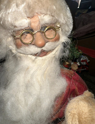 Christmas Vintage Karen Didion Collection Santa with lighted tree full of toys for all boys and girls list #62 VV MTS|95377