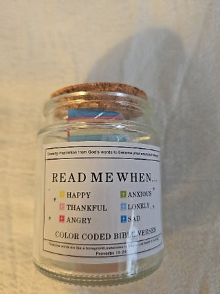 Scriptures Verses in a Jar