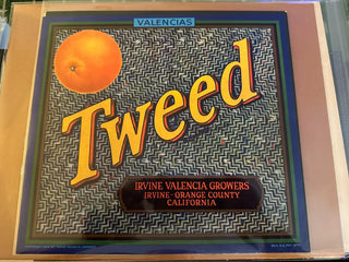 Tweed Authentic Citrus Farm Crate Label EC113-15 MTS