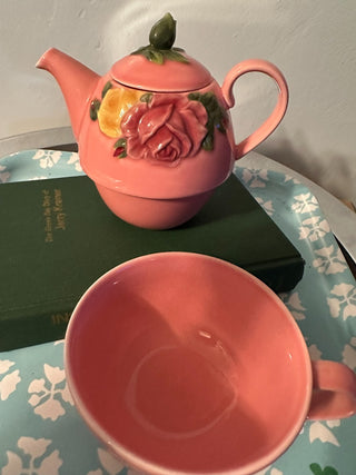 Teapot for one Pink Rose MTS|115359