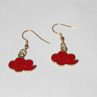 Red anime cloud Earrings|53771