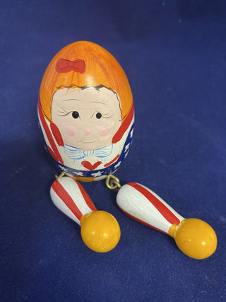 Vintage Patriotic humpty dumpty girl rcd|75457