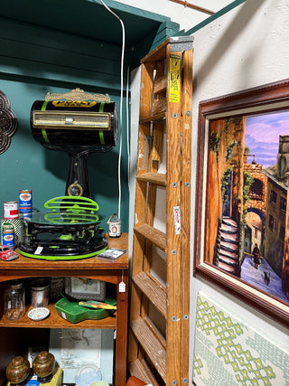 Vintage Wooden Ladder - Keller|58439