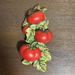 Vintage Ceramic Tomato Vine Wall Hanging MTS|81677