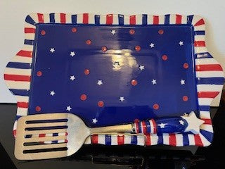 #2263 Temptations Tray & Spatula Set  RSV