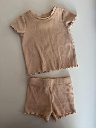 12M - Pink Tank and Short Set - Little Co. by Lauren Conrad RSV|77218