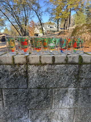 12F GCC JP Vintage Glassware by Brockway 12 Days of Christmas Glassware MTS|134183