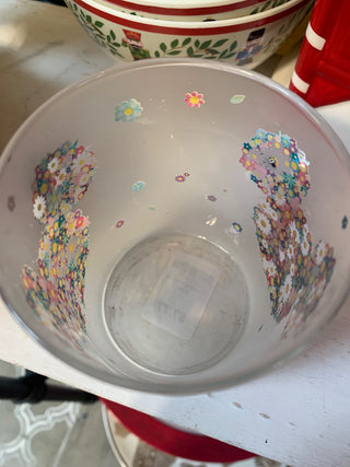 Frosted Mickey glass|127037