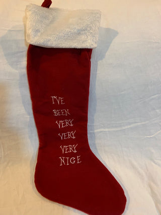 I’ve been naughty/nice stocking 30” MTS|132240