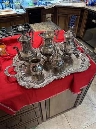 Sheridan Silver Co - 6-piece Coffee/Tea Set-KL RCD|165619