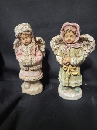 AAFCO Victorian Style Girl Angels - Set of 2|133842