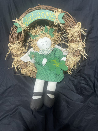 st. Patrick's Day wreath. rsv