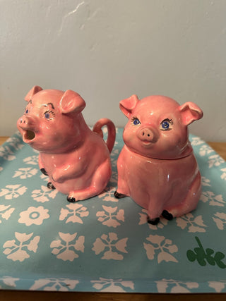Pig Creamer/Sugar SET|51842