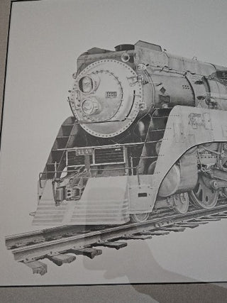 MTS-RM826-Locomotive Framed Sketch