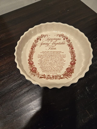T.G. Green Ltd Church Gresley AsparagusFlan Dish RCD