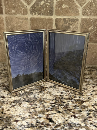 Vintage Gold Bi-Fold Frame, 5" x 7"  MTS|95927