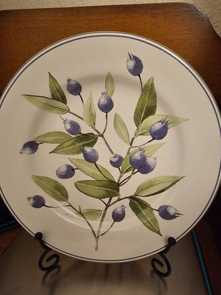 Sakura Berry Fields Plate and Mug Blueberry