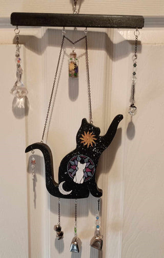 Black cat windchine rsv