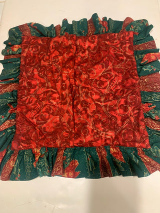 Vntg Christmas pillow sham  17 1/2 “|126368