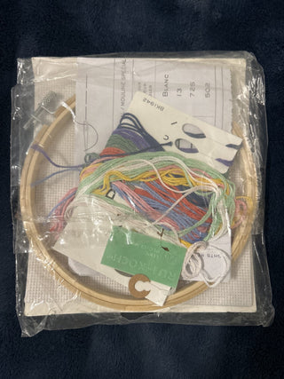 #2 NEW DMC Blue Elephant Cross Stitch Kit