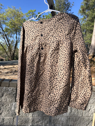#2 NWT Carter’s Leopard Print Bow Blouse 7