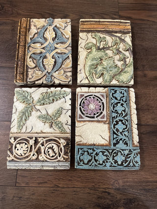 4 Pc Set Architectural Shard Design Wall Art RCD|77807